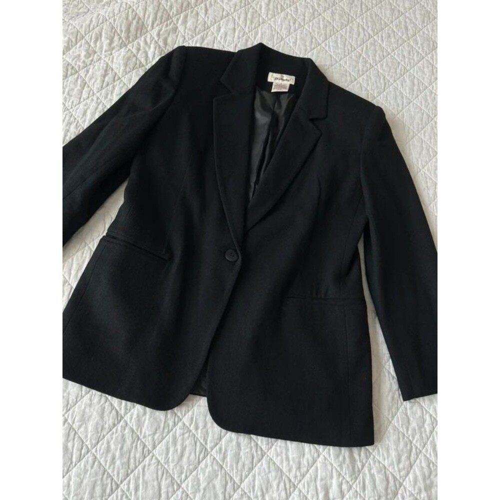 Worthington 100% Wool Vintage single button blazer jacket